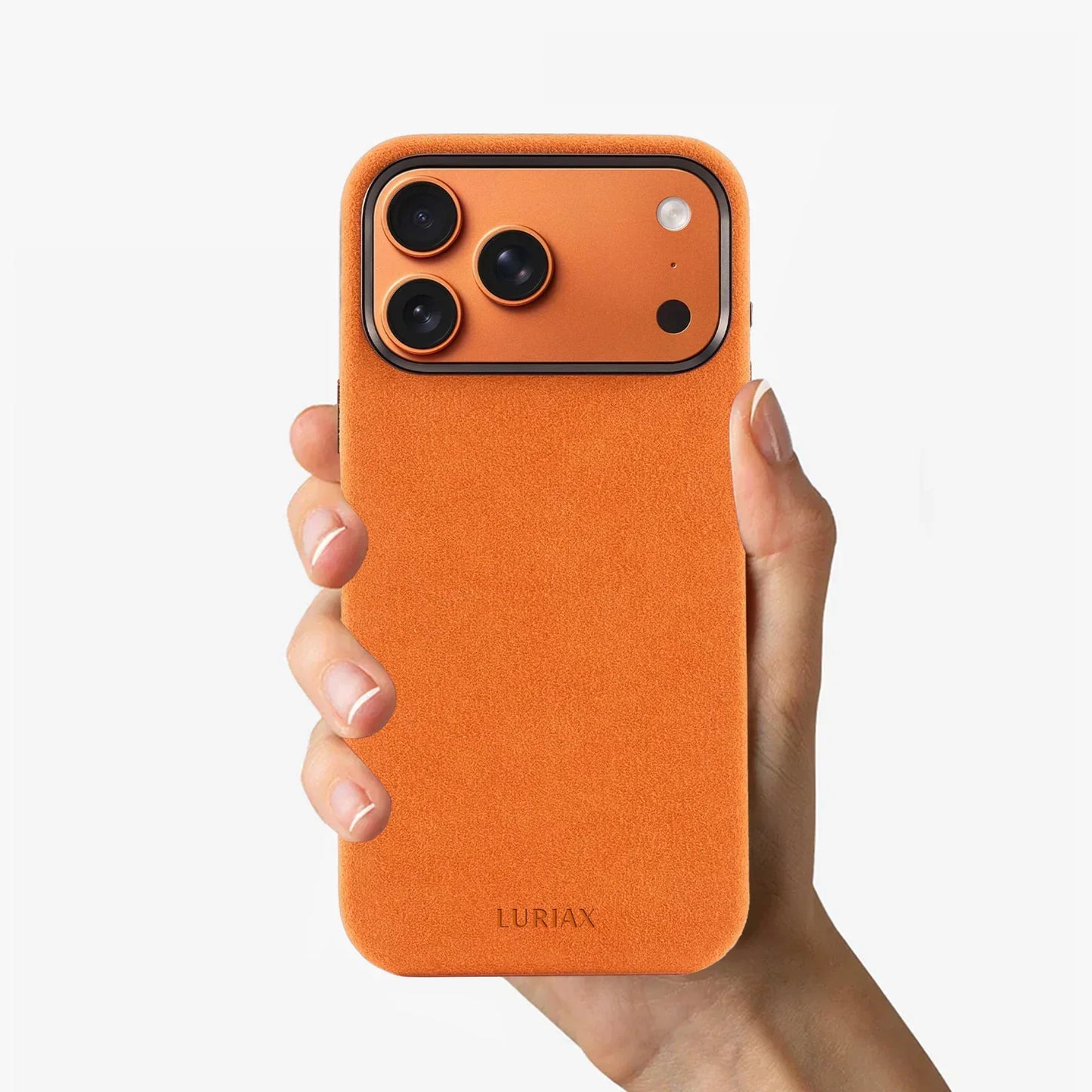 Alcantara Suede iPhone Case and Accessories - The Modern iPhone 17 Pro Series Case - Luriax