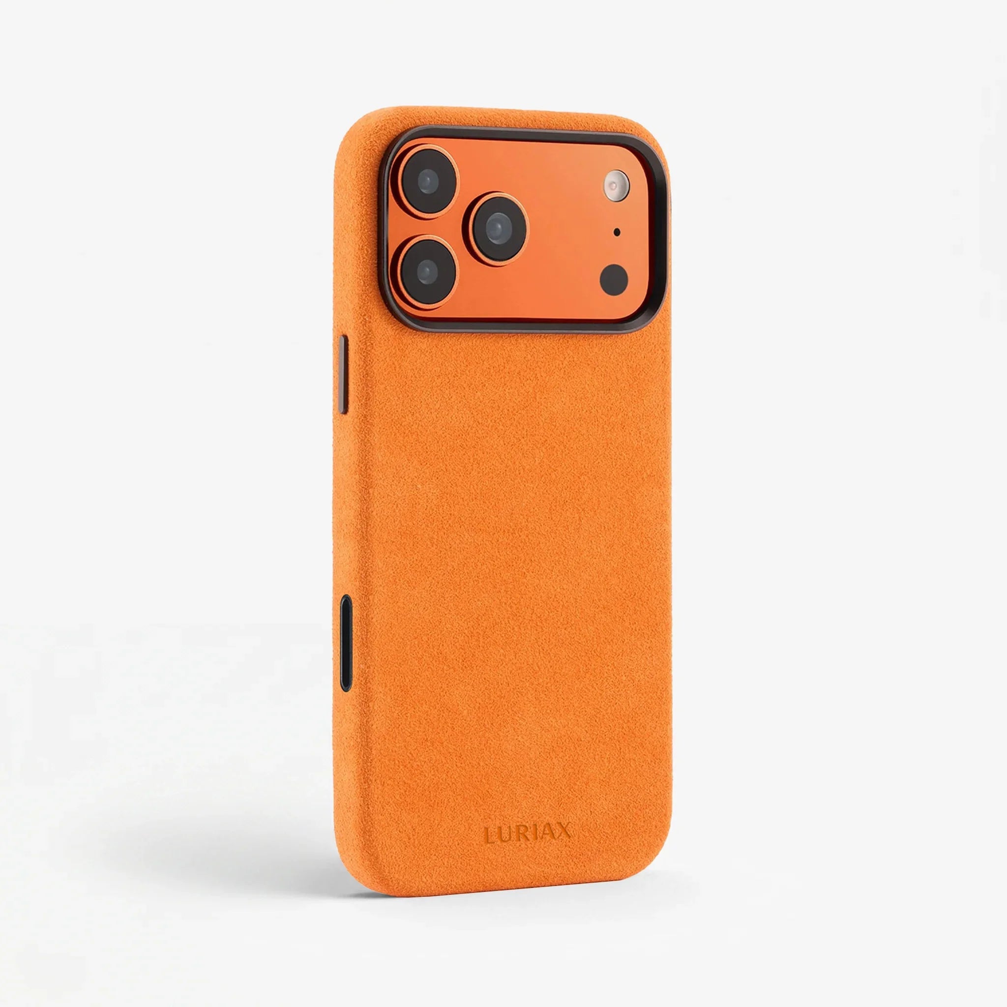GOLDEN CONCEPT iPhone17Pro ケース Alcantara Blue Leather Case for iPhone 17 Pro, Pro Max & Air | GOLDEN CONCEPT™