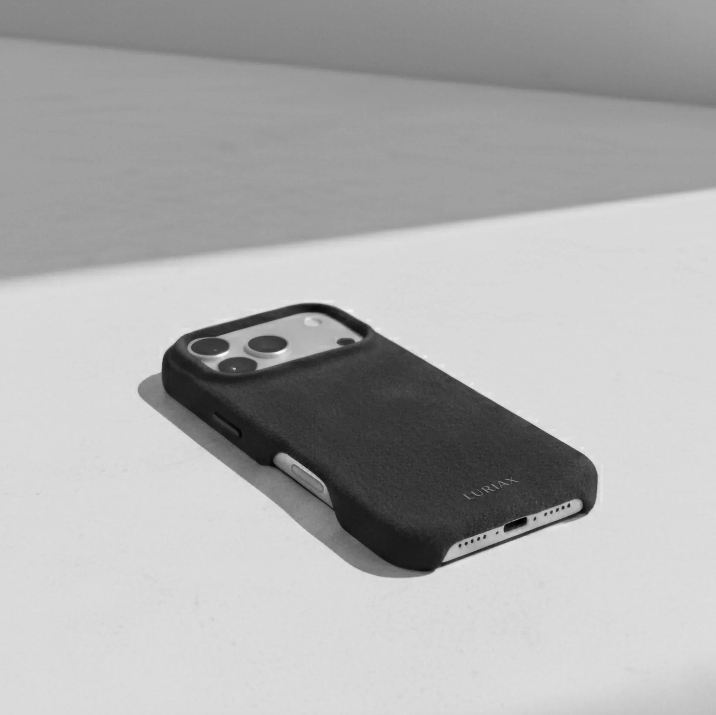 Alcantara Suede iPhone Case and Accessories - The Signature iPhone 17 Pro Series Case — Handcrafted Alcantara® - Luriax