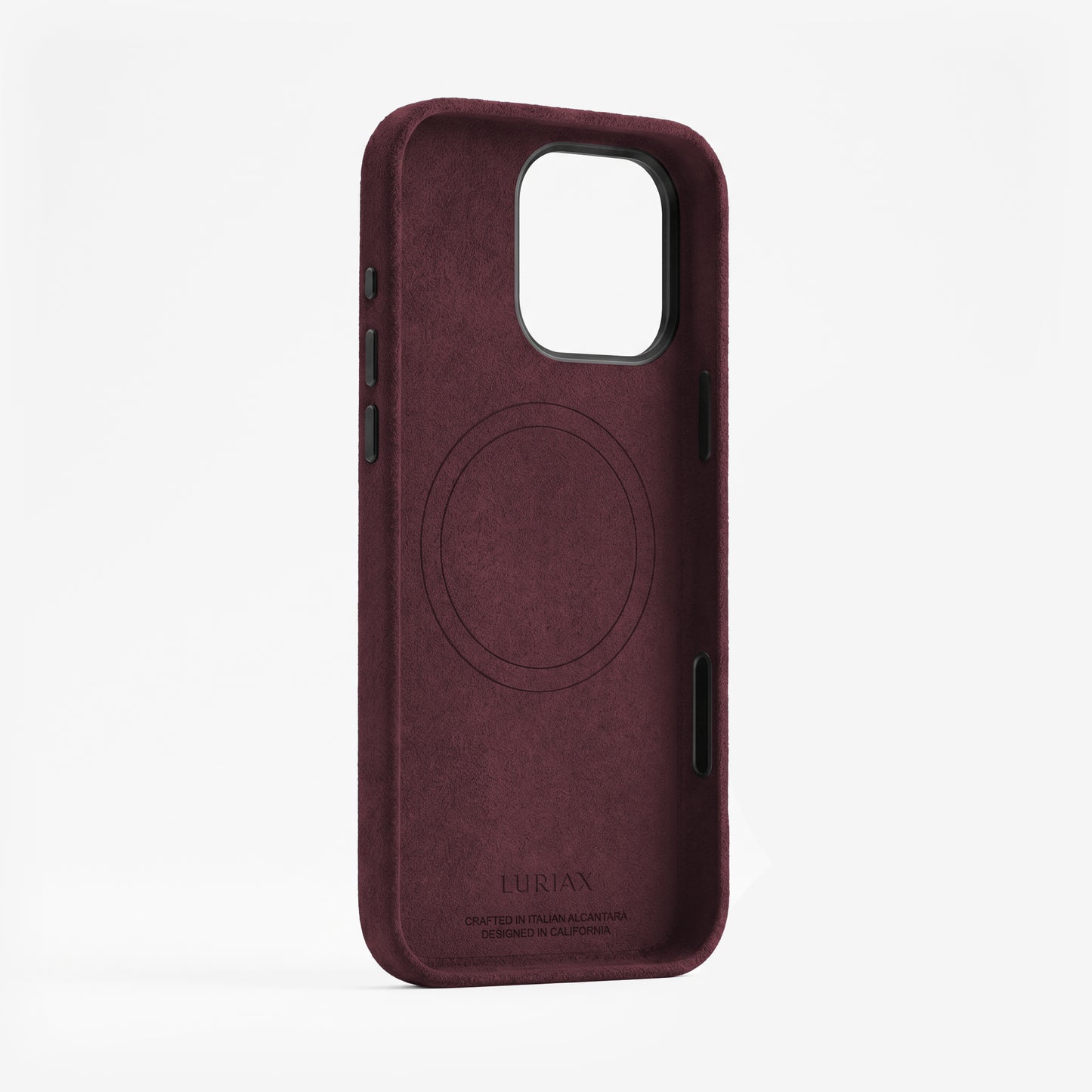 The Modern — iPhone 16 Case - Luriax Alcantara Suede Leather Fabric