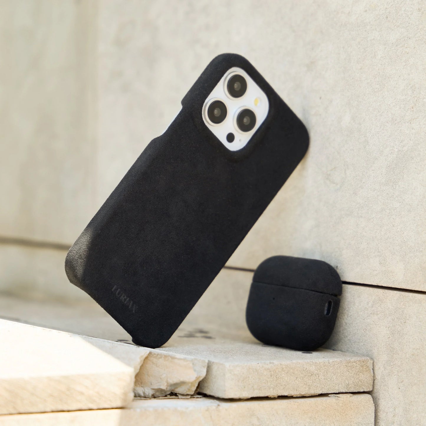 Alcantara Suede iPhone Case and Accessories - The Sport iPhone 15 Pro Series Case - Luriax