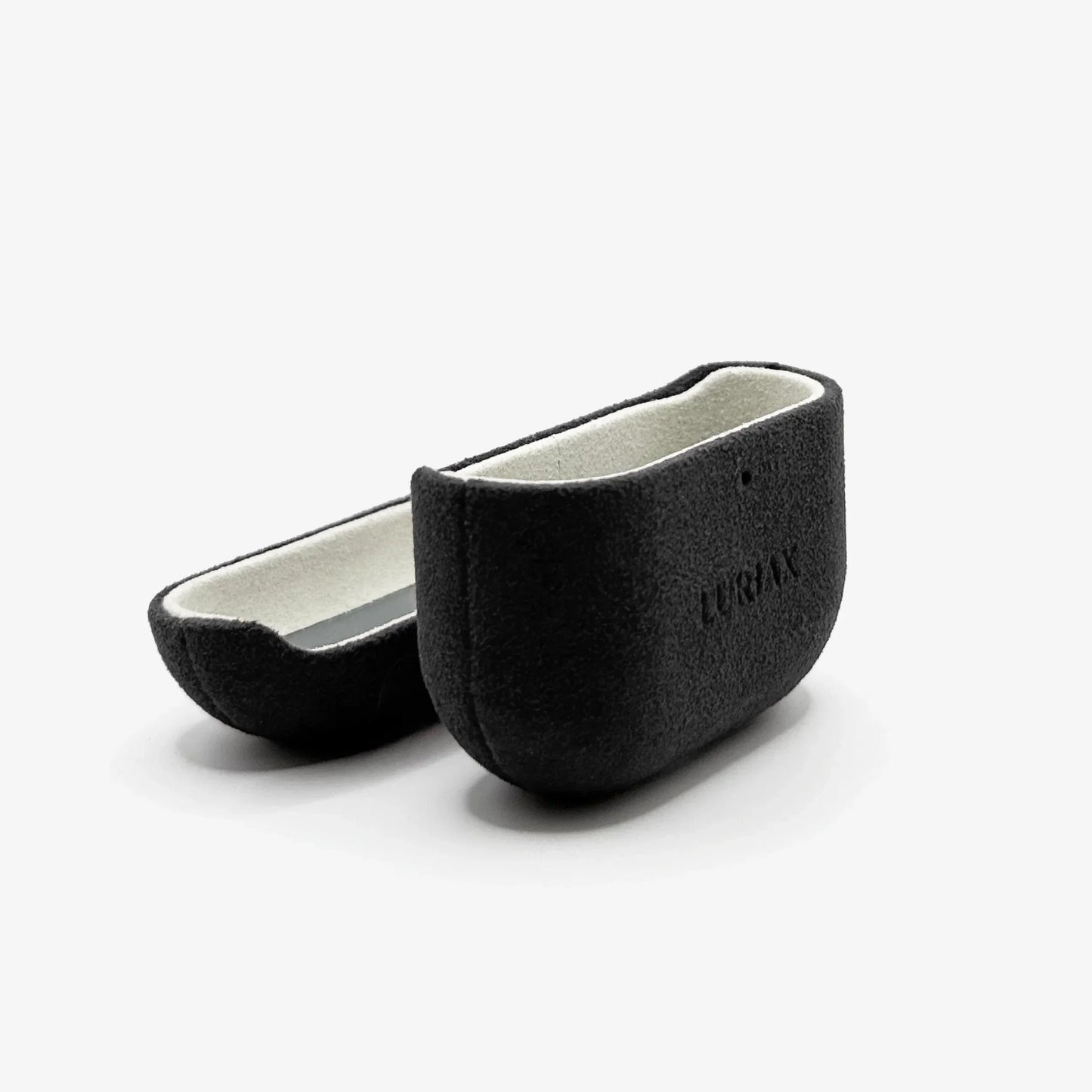 The AirPods 4 Case in Black Caviar, Alcantara® — lifestyle | Luriax