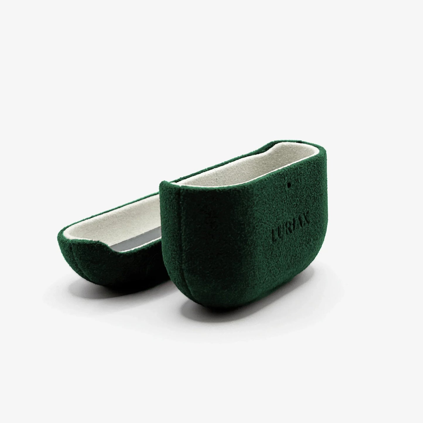 The AirPods 4 Case in British Racing Green, Alcantara® — lifestyle | Luriax