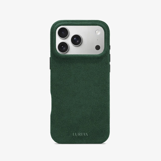 Alcantara Suede iPhone Case and Accessories - The Signature iPhone 17 Pro Series Case — Handcrafted Alcantara® - Luriax