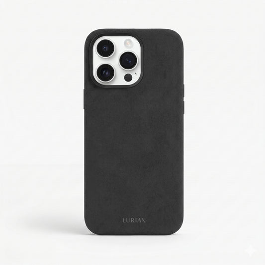 The Modern — iPhone 16 Case - Luriax Alcantara Suede Leather Fabric