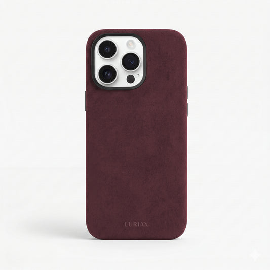 The Modern — iPhone 16 Case - Luriax Alcantara Suede Leather Fabric