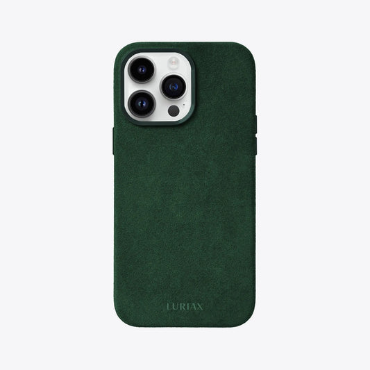 Luriax Classic Cover for iPhone 14 Pro Max/Pro/Plus in British Racing Green