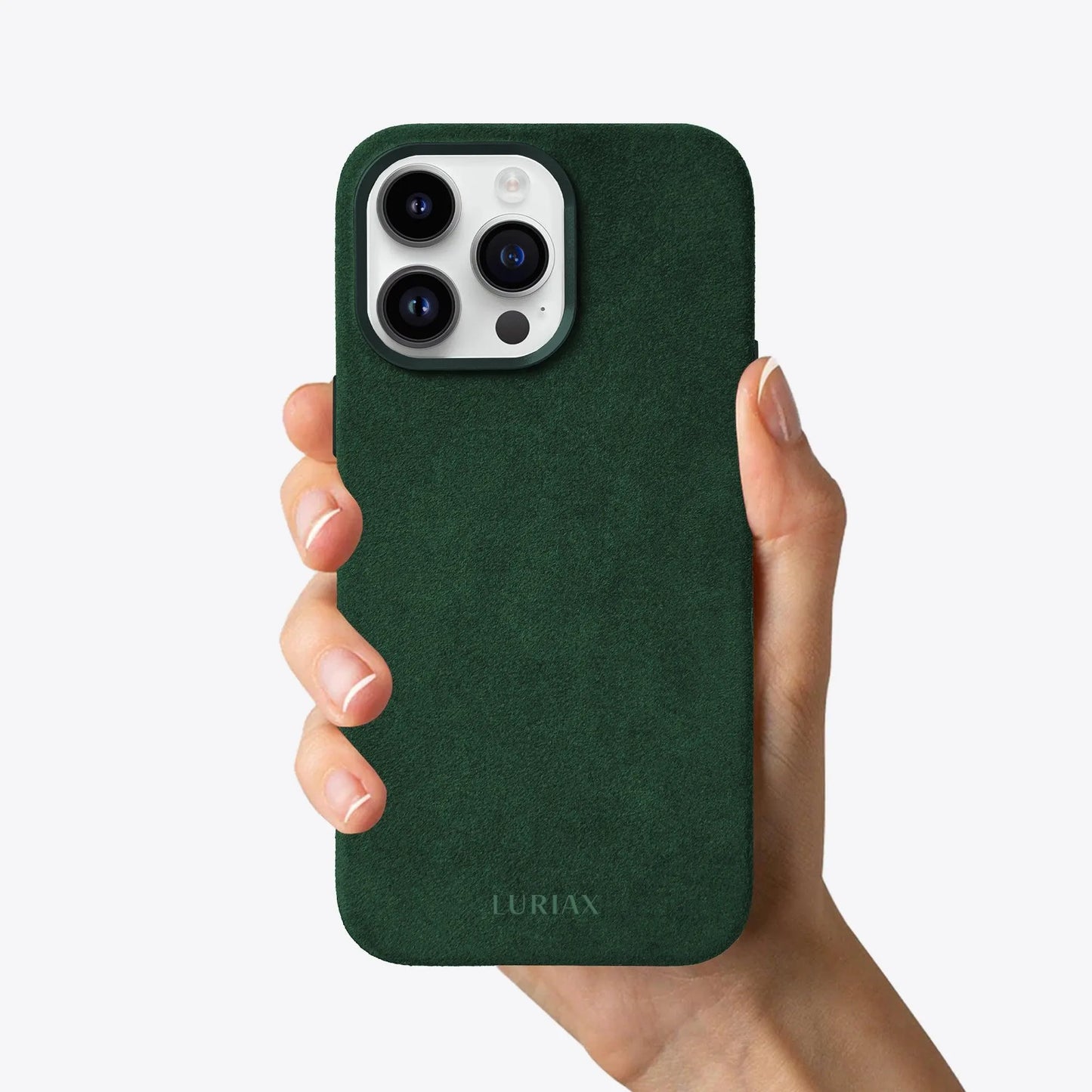 Luriax Classic Cover for iPhone 14 Pro Max/Pro/Plus in British Racing Green