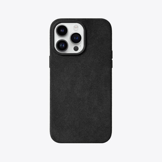 Luriax Classic Cover for iPhone 13 Pro Max/Pro in Charcoal Black