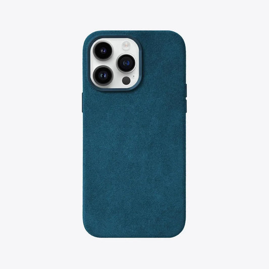 Alcantara Suede iPhone Case and Accessories - The Classic iPhone 13 Pro Series Case - Luriax