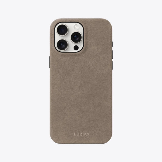 Luriax Classic Cover for iPhone 15 Pro Max/Pro in Malibu Beige