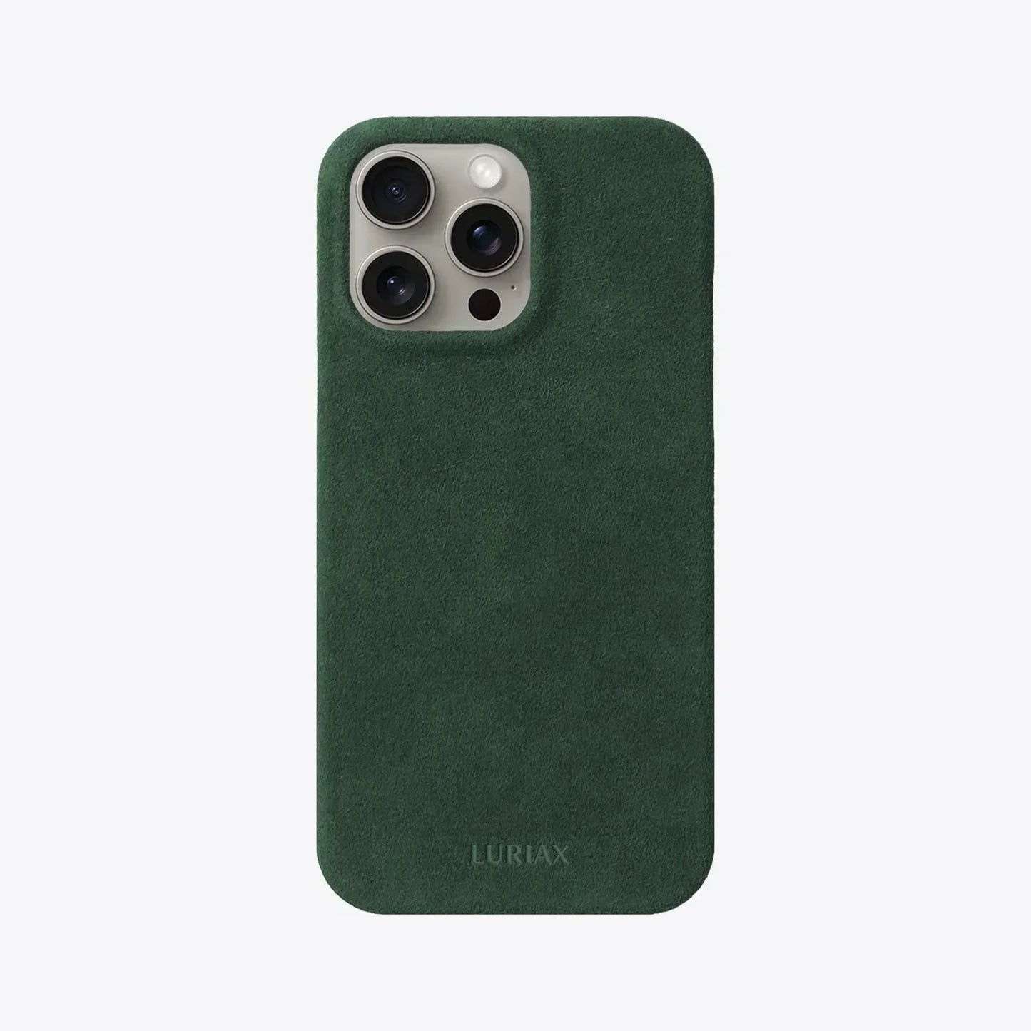 The Sport iPhone 16 Pro Max Case in British Racing Green on Natural Titanium by Luriax