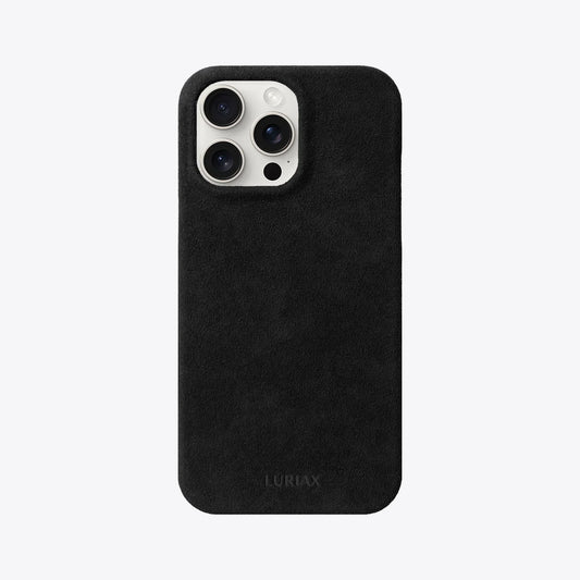 Luriax Sport Cover for iPhone 15 Pro Max/Pro in Pure Black