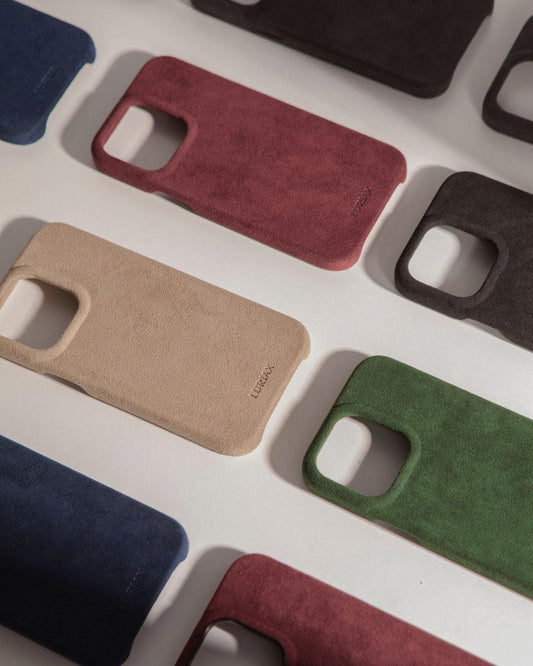 Alcantara Suede Leather iPhone Case and Accessories Collection - The Exceptional Elegance and Eco-Friendly Appeal of Alcantara: From Luxury Cars to Luriax Products - Luriax