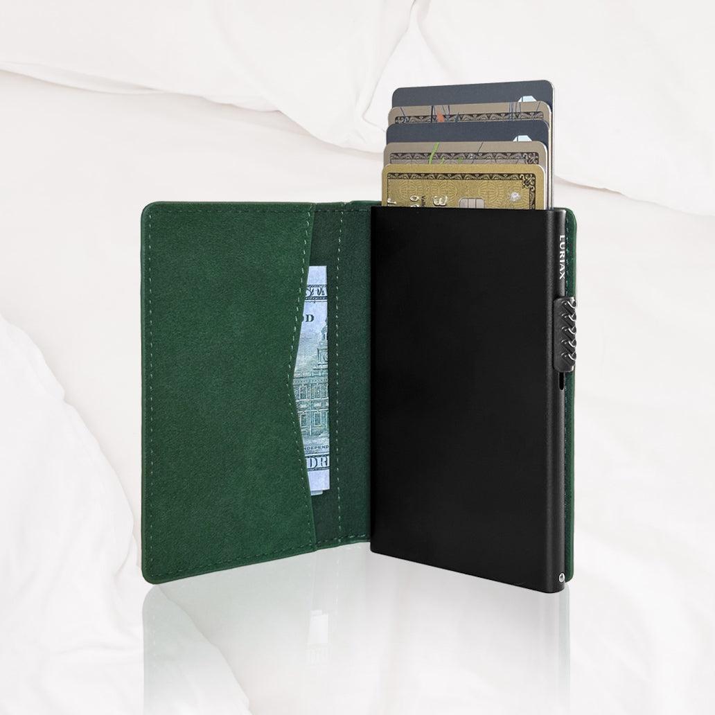 Alcantara Suede Leather iPhone Case and Accessories Collection - The Cardholder - Luriax
