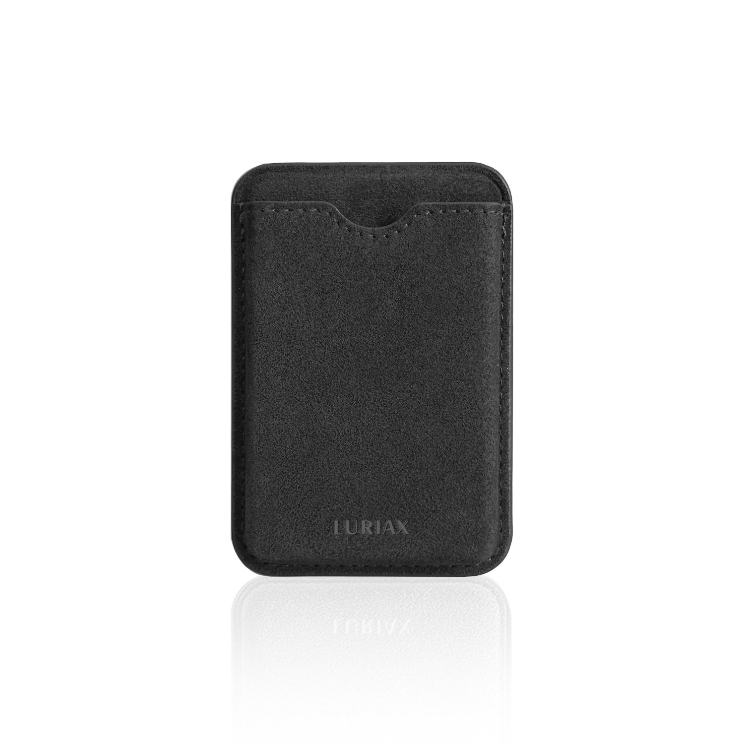 Alcantara Suede Leather iPhone Case and Accessories Collection - The MagSafe Wallet - Luriax