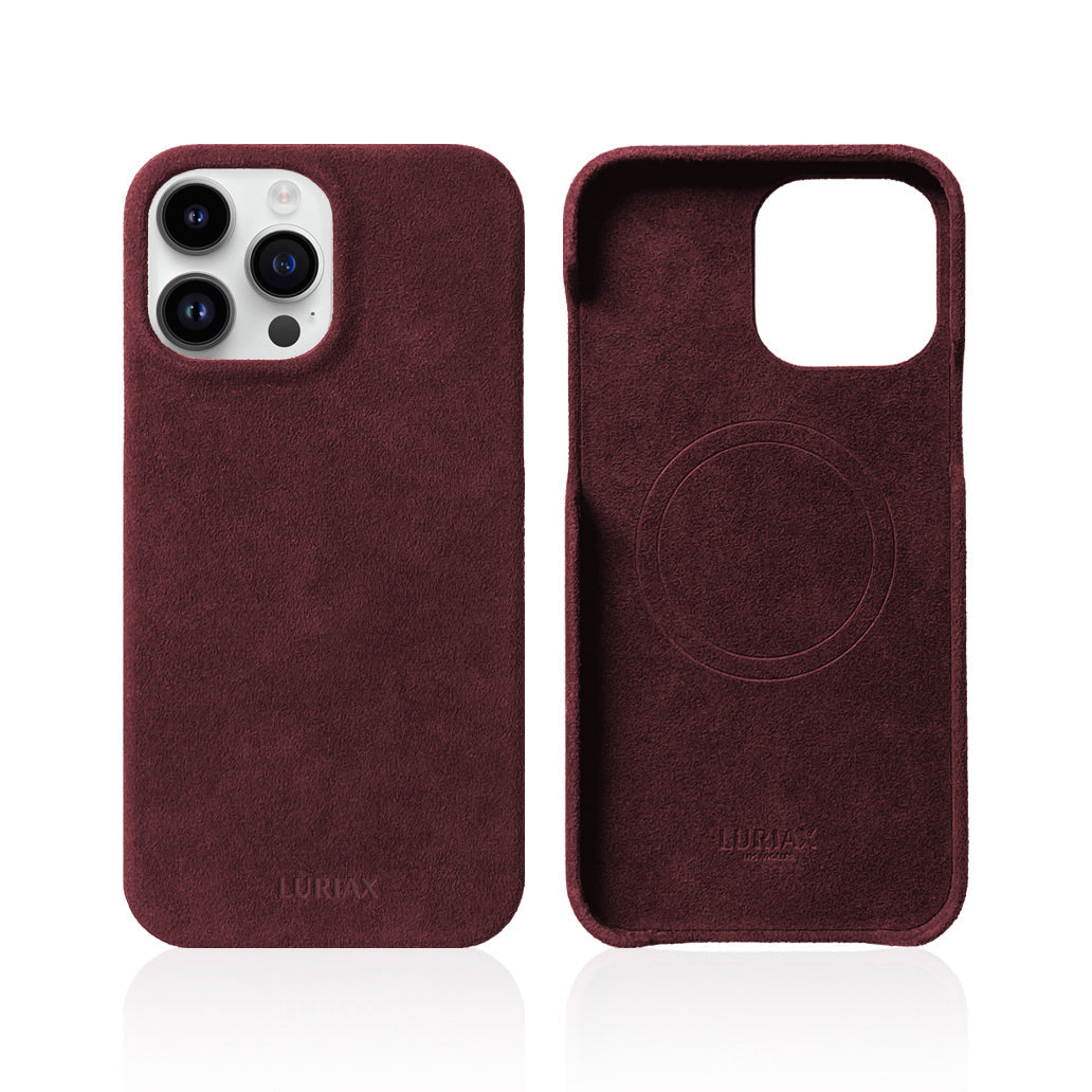 Alcantara Suede Leather iPhone Case and Accessories Collection - The Sport Case - Luriax