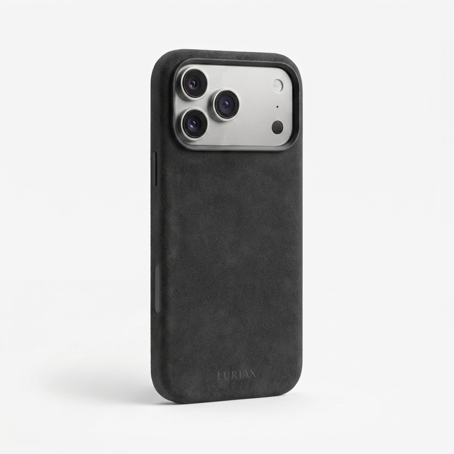 The Modern — iPhone 17 Case - Luriax Alcantara Suede Leather Fabric