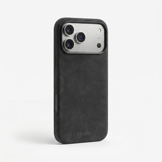 The Modern — iPhone 17 Case - Luriax Alcantara Suede Leather Fabric