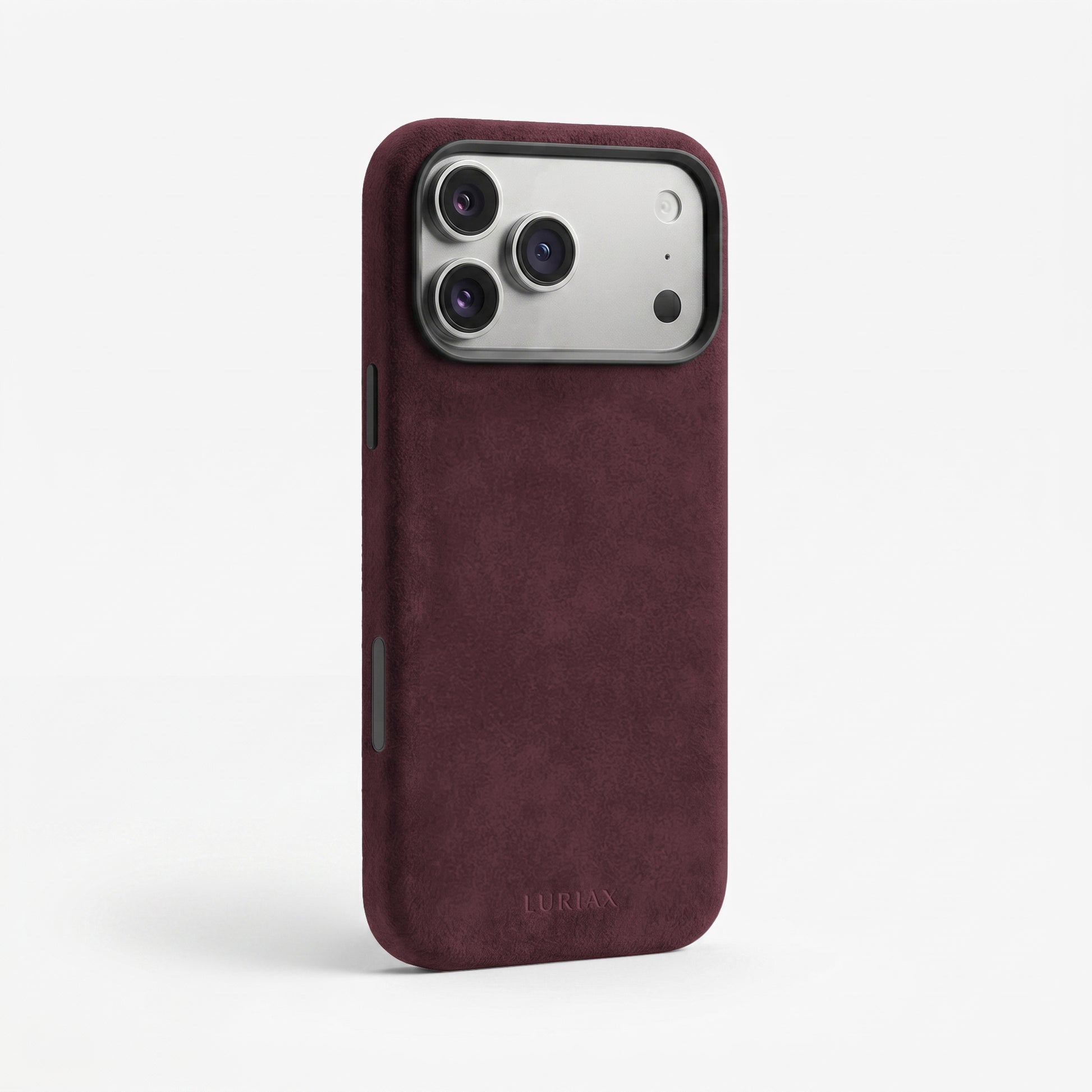The Modern — iPhone 17 Case - Luriax Alcantara Suede Leather Fabric