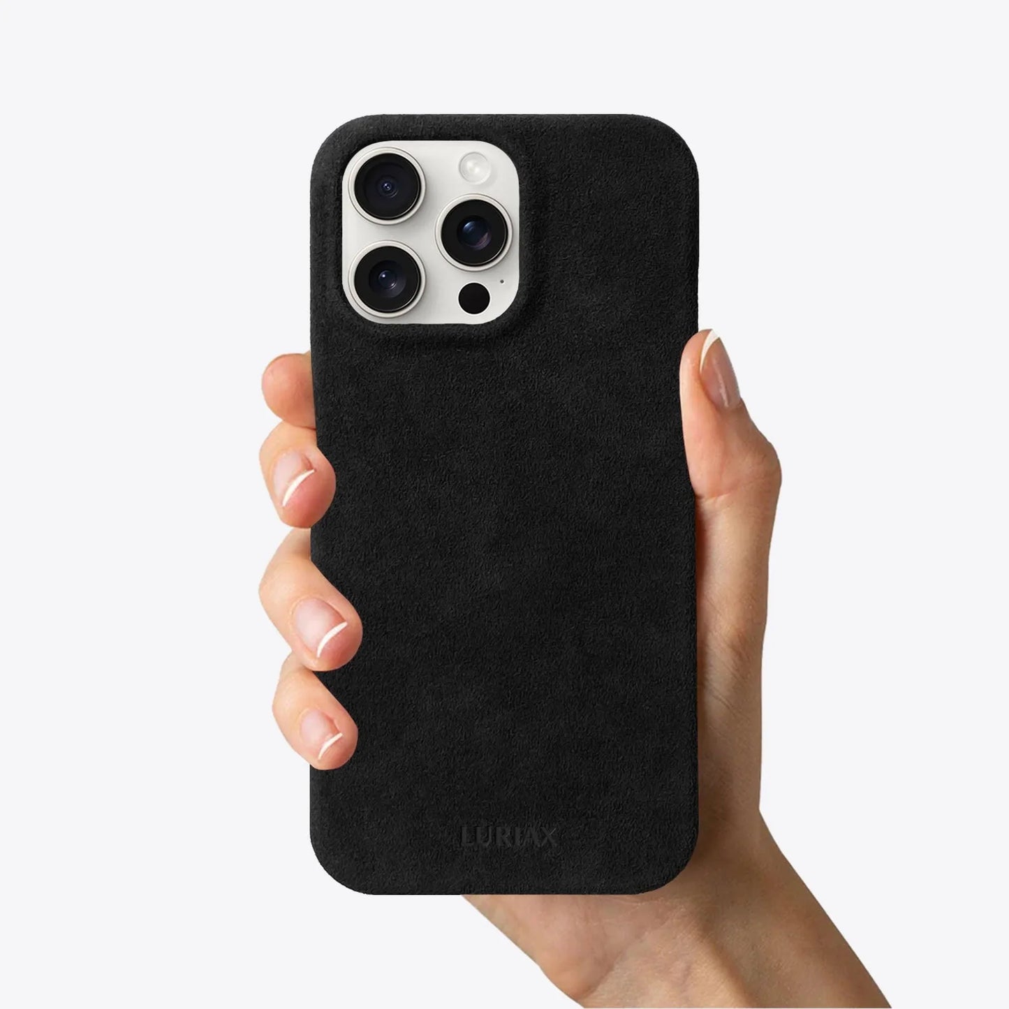 Luriax Sport Cover for iPhone 16 Pro Max/Pro in Pure Black