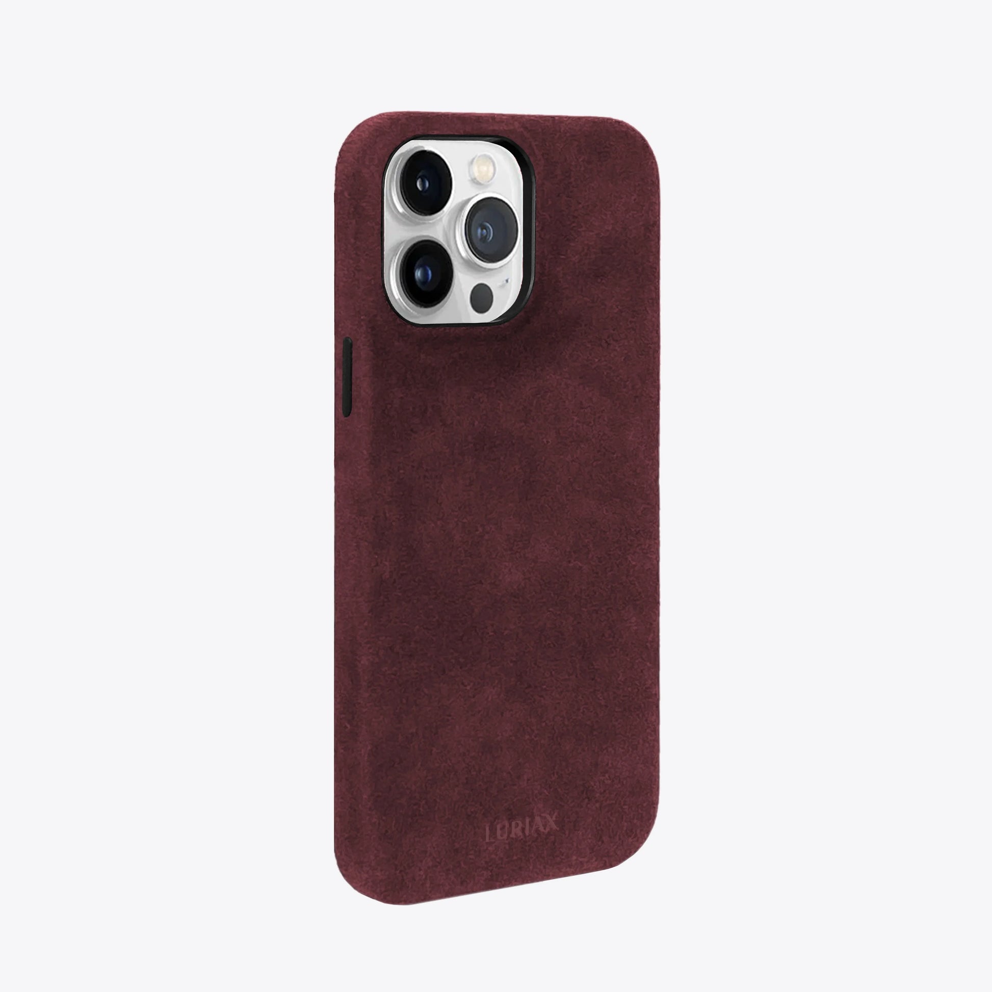 Luriax Classic Case for iPhone 15 Pro Max/Pro in Bordeaux