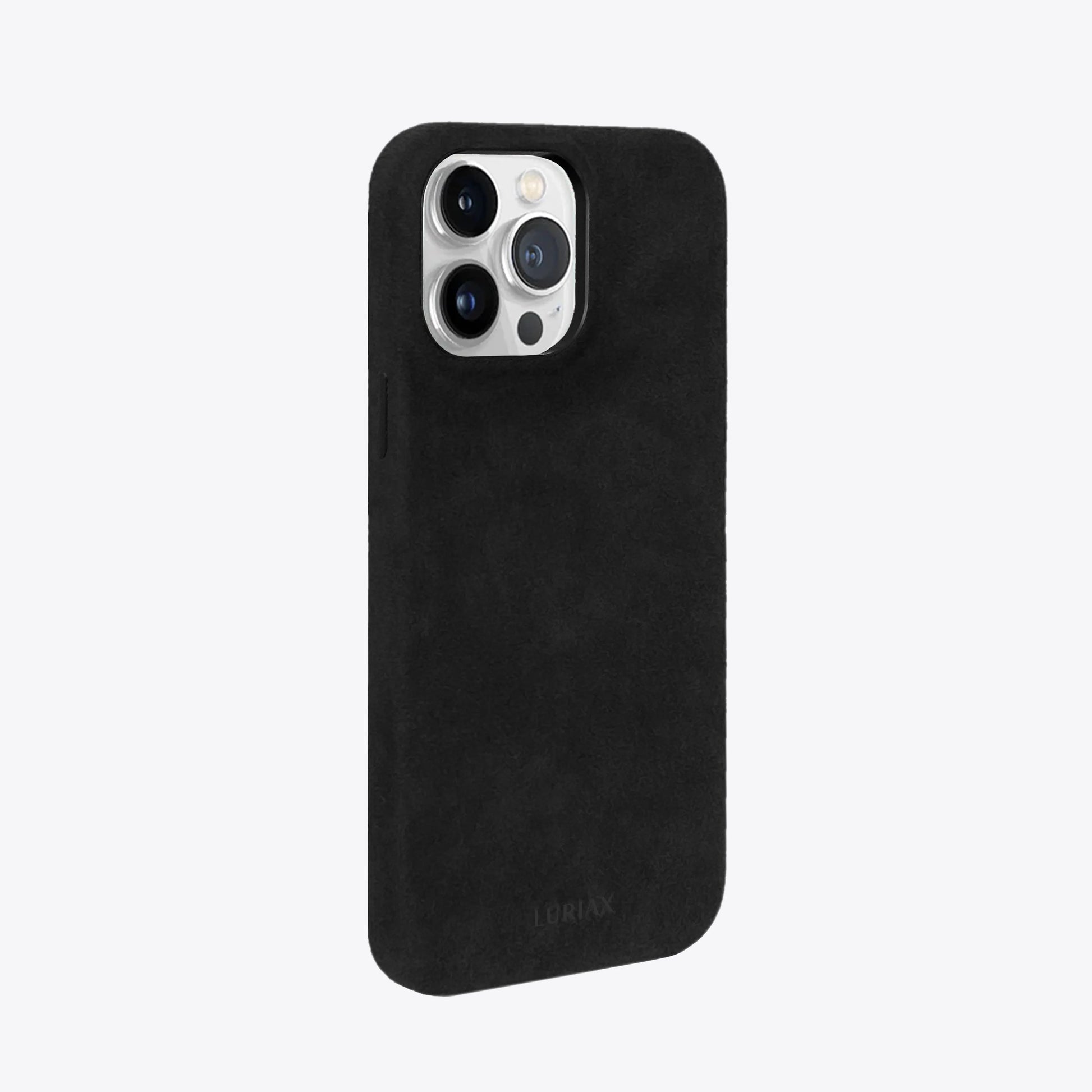 Luriax Classic Case for iPhone 15 Pro Max/Pro in Pure Black