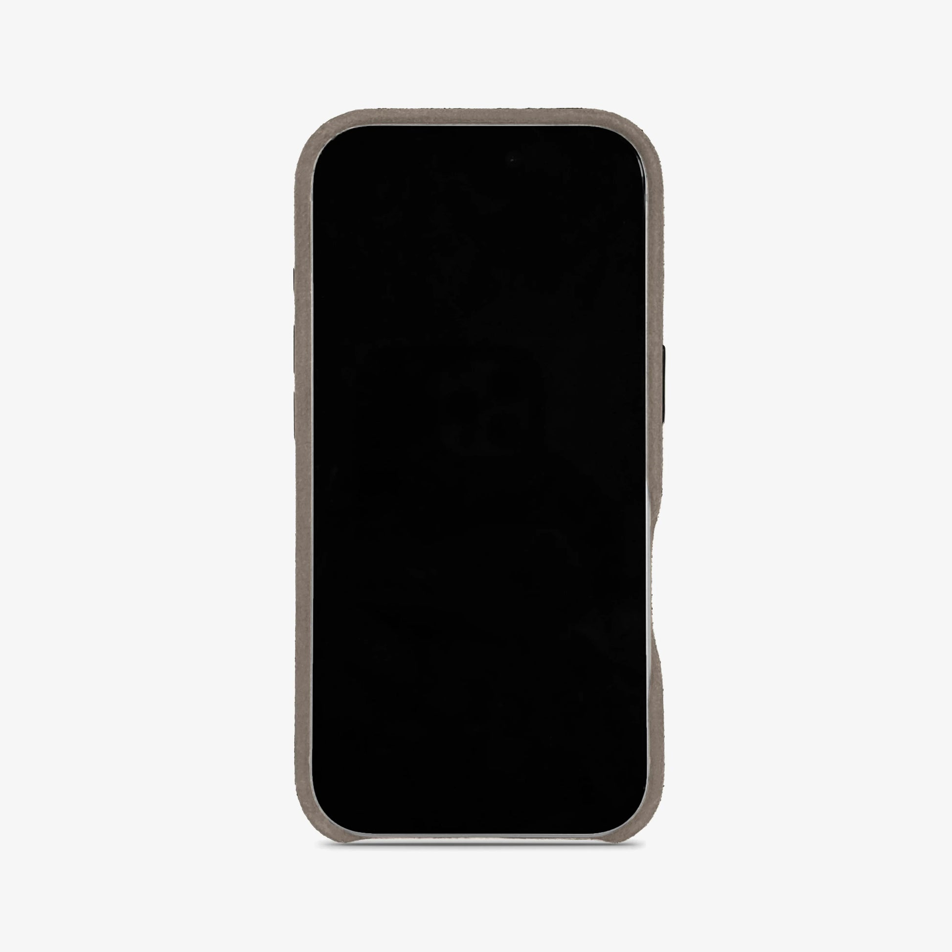 Luriax Signature Alcantara Suede iPhone 17 Pro Max Case in Malibu Beige - Front