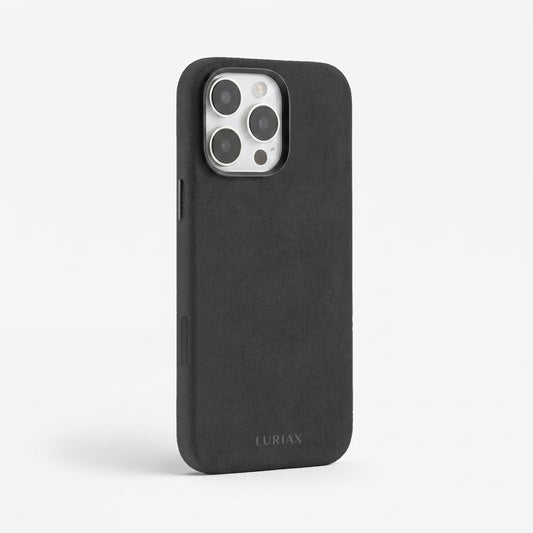 The Modern — iPhone 16 Case - Luriax Alcantara Suede Leather Fabric