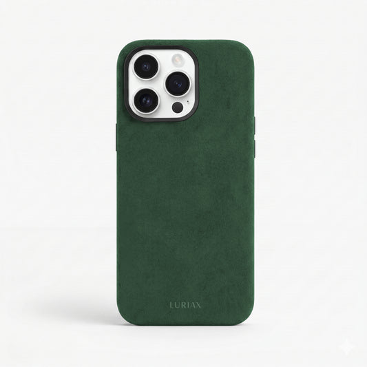 The Modern — iPhone 16 Case - Luriax Alcantara Suede Leather Fabric