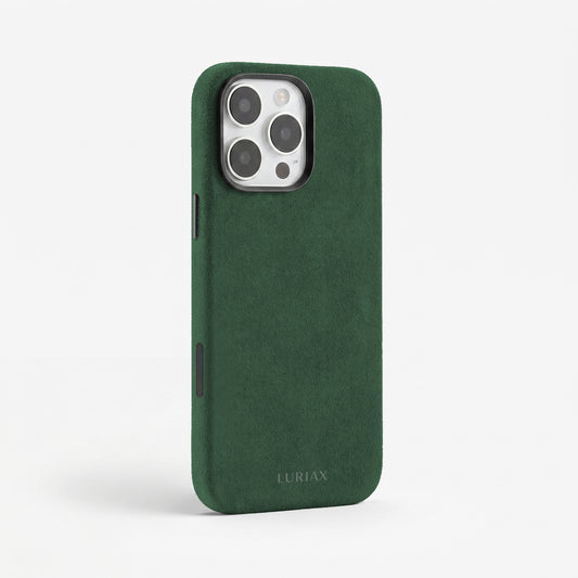 The Modern — iPhone 16 Case - Luriax Alcantara Suede Leather Fabric