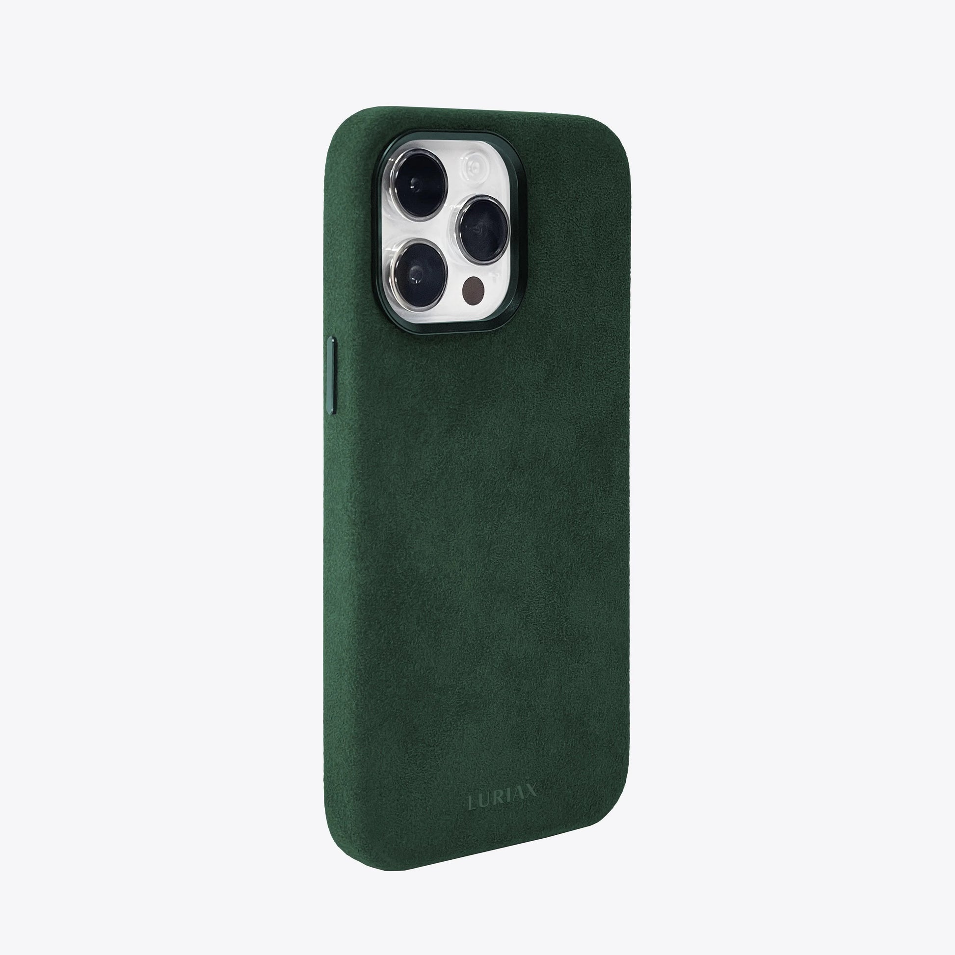 Luriax Classic Cover for iPhone 14 Pro Max/Pro/Plus in British Racing Green