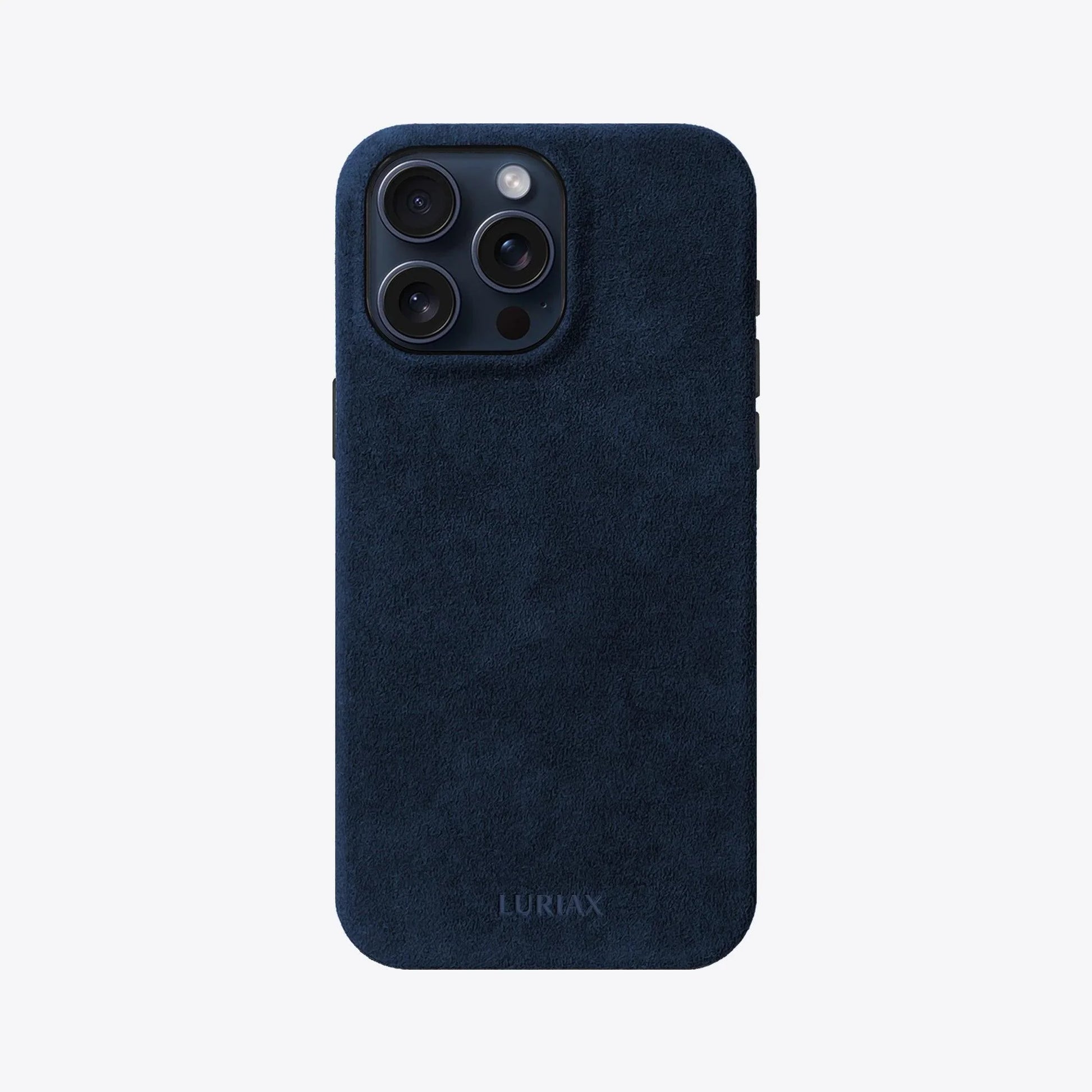 Luriax Classic Cover for iPhone 16 Pro Max/Pro in Dark Blue