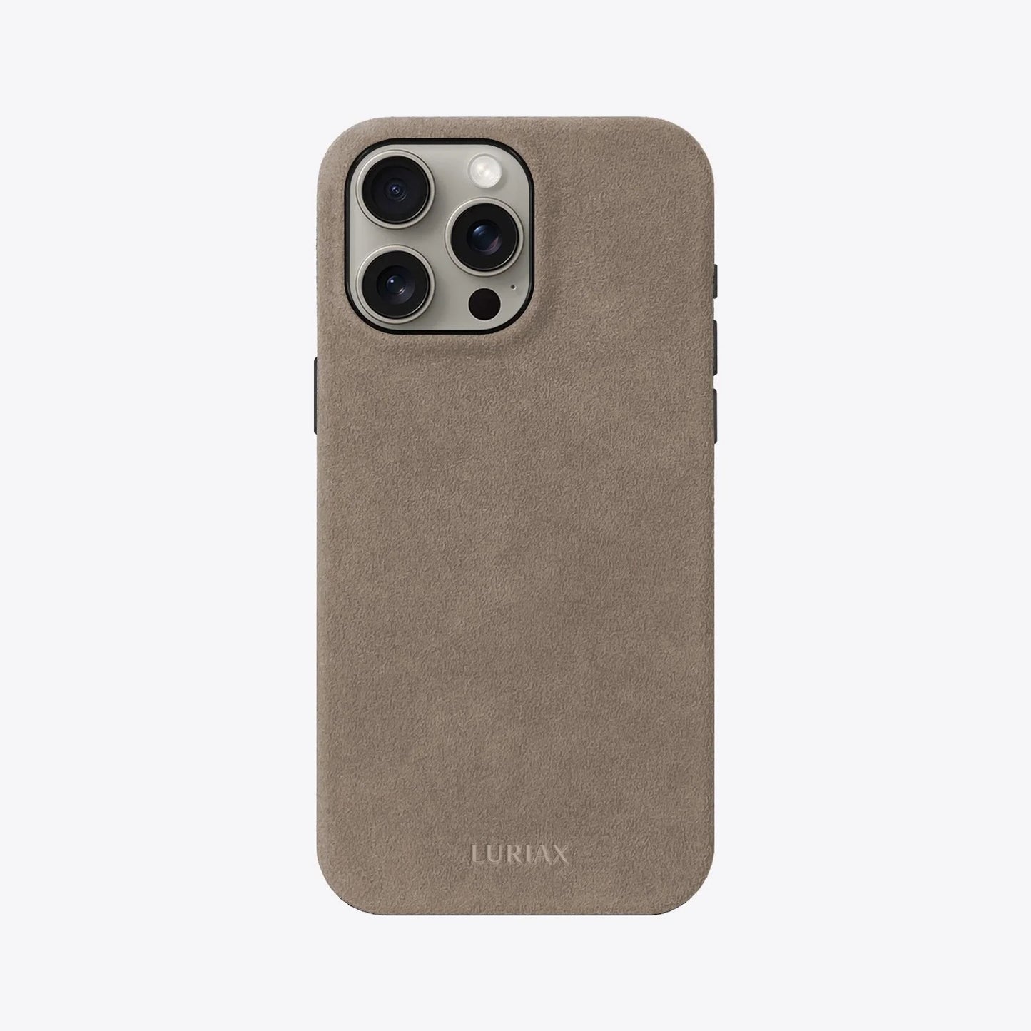 Luriax Classic Cover for iPhone 15 Pro Max/Pro in Malibu Beige
