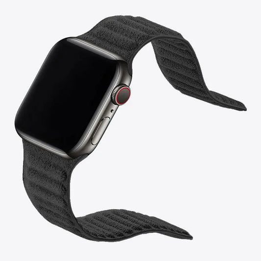 Luriax Sport Alcantara Band in Charcoal Black