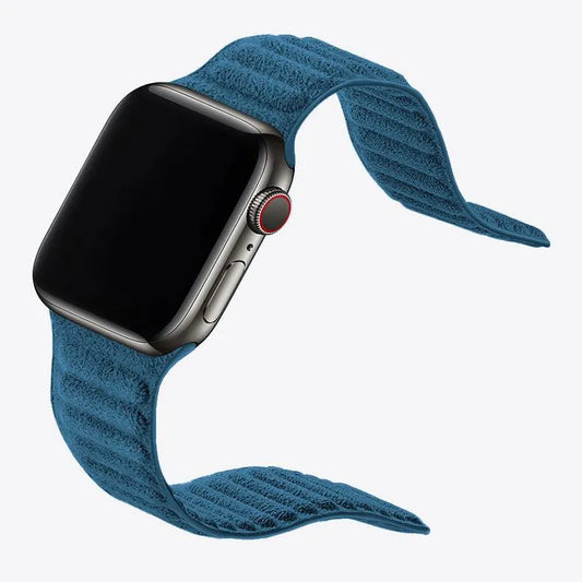 Luriax Sport Alcantara Band in Prussian Blue