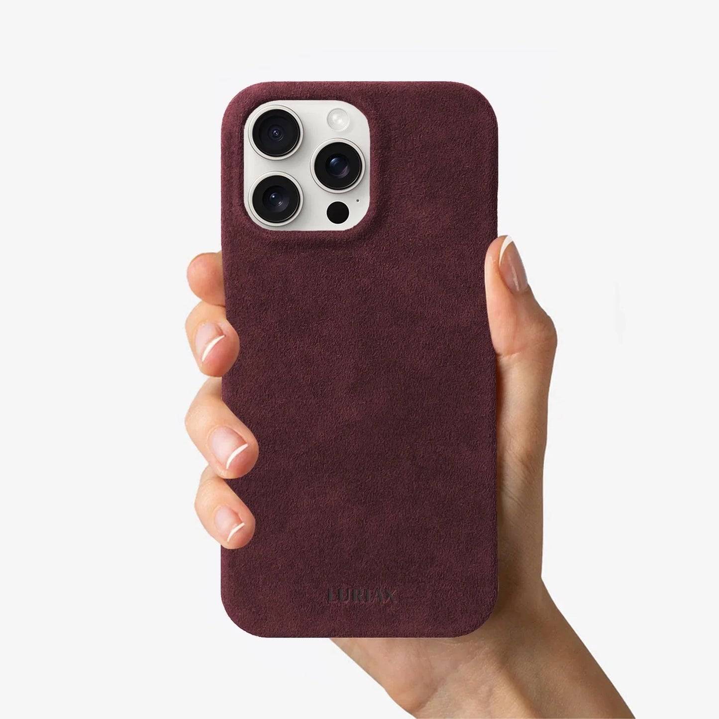 Luriax Sport Case for iPhone 14 Plus in Bordeaux