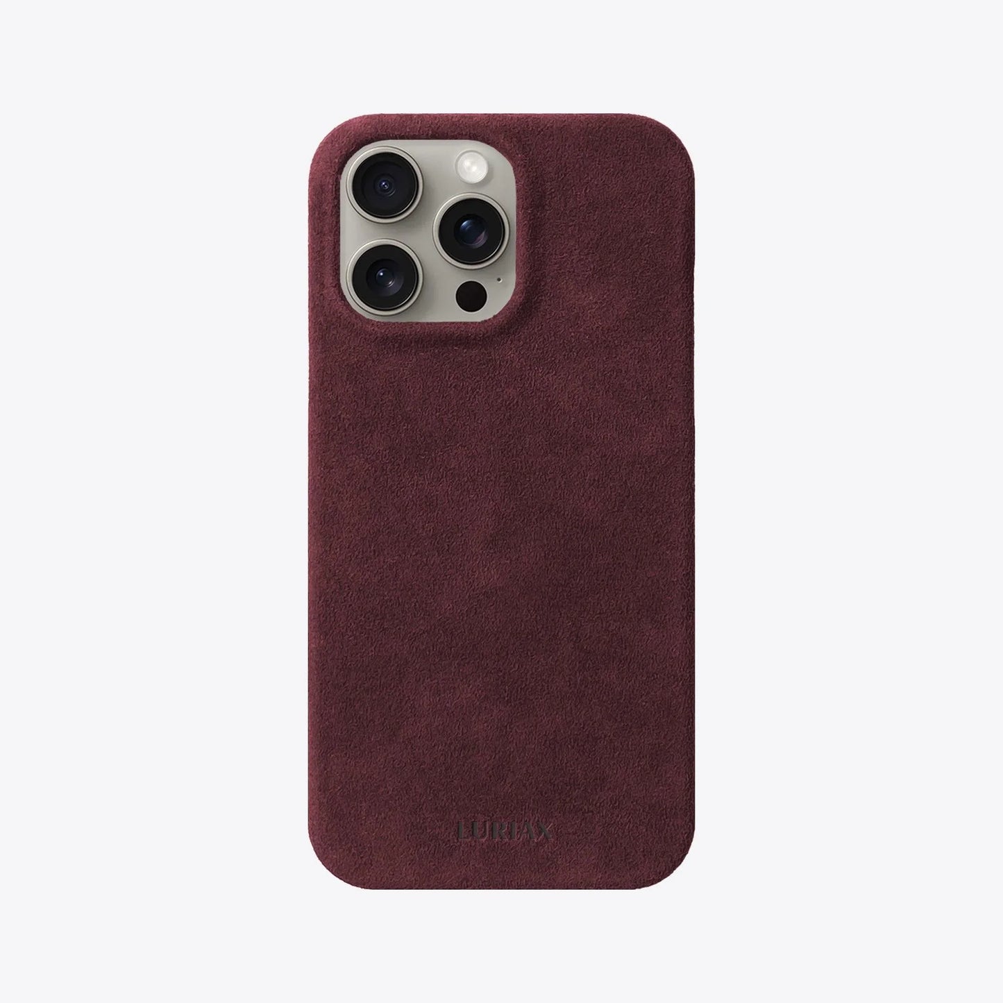 Luriax Sport Case for iPhone 15 Pro Max/Pro in Bordeaux