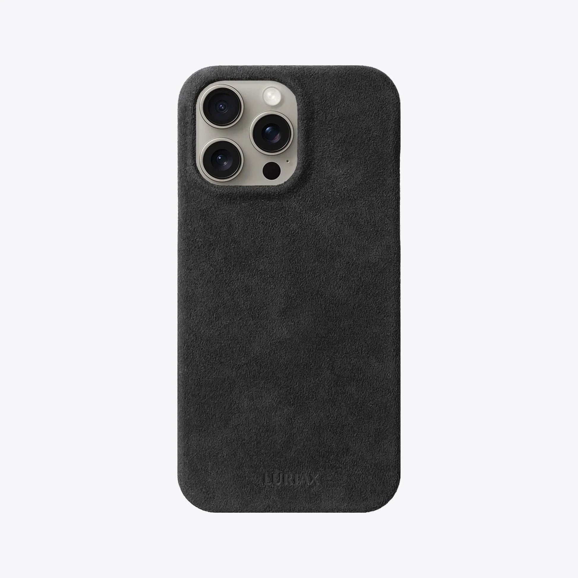 Luriax Sport Cover for iPhone 15 Pro Max/Pro in Charcoal Black