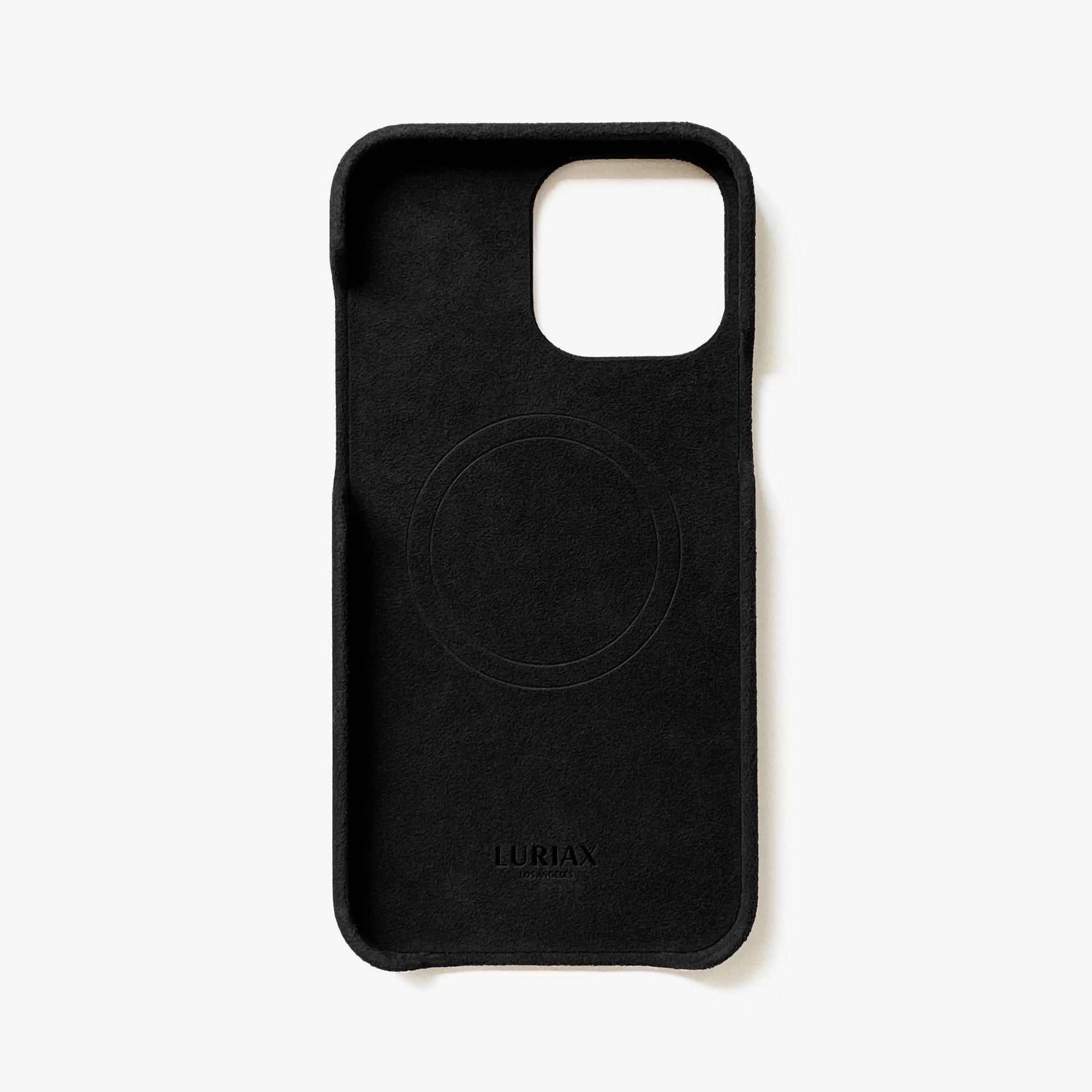 Luriax Sport Cover for iPhone 15 Pro Max/Pro in Pure Black