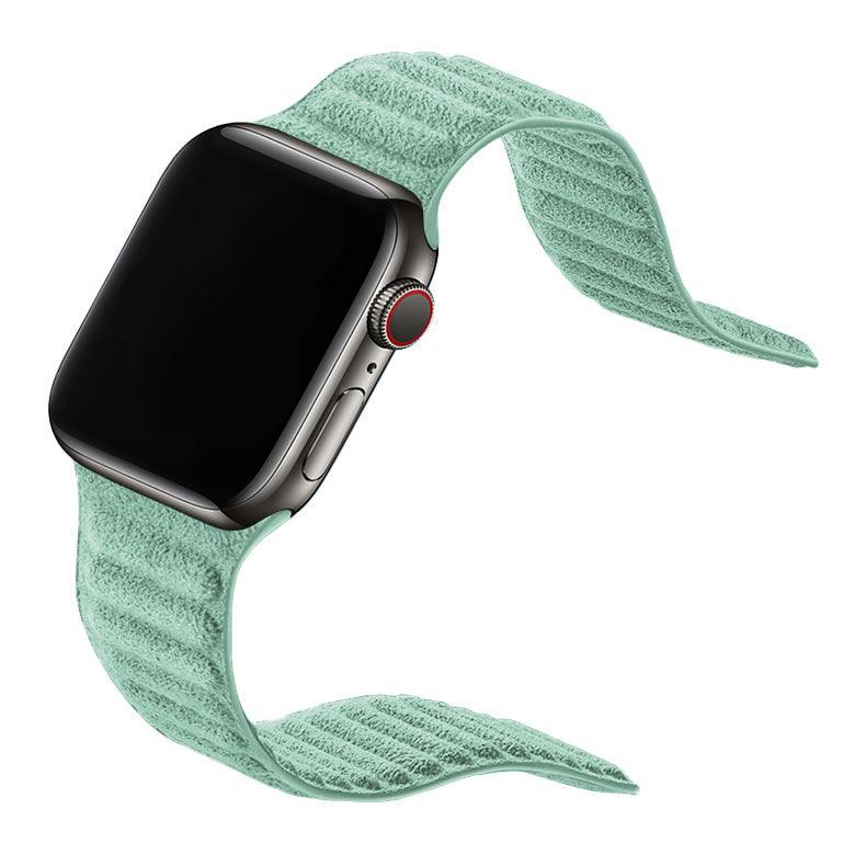Apple Watch Straps | Mint Alcantara Suede | Luriax